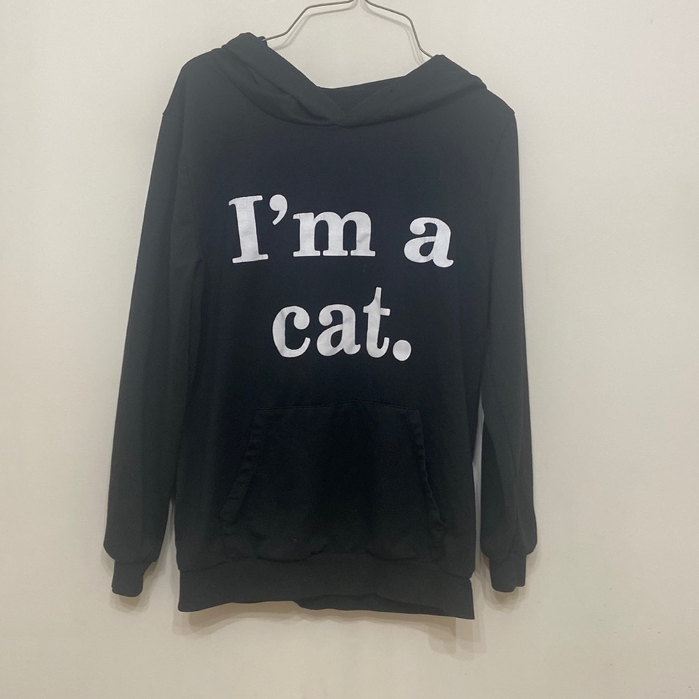 I’m a cat 🐈‍⬛ hoodie
